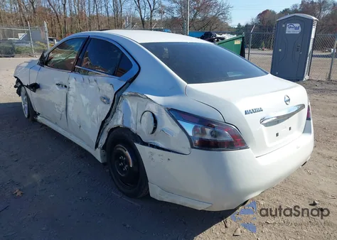 2014 Nissan Maxima 3.5 S z USA, uszkodzony, nr VIN 1N4AA5AP0EC447014